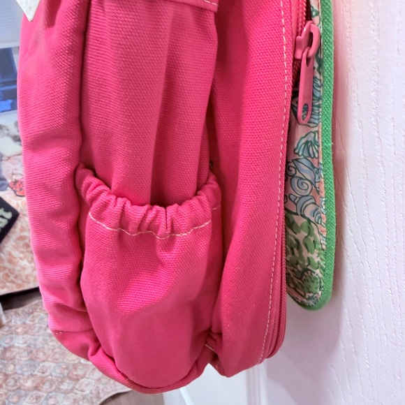 NWT Lilly Pulitzer WHITE LABEL Baby Bag Canvas with Changing Pad - Picture 8 of 14